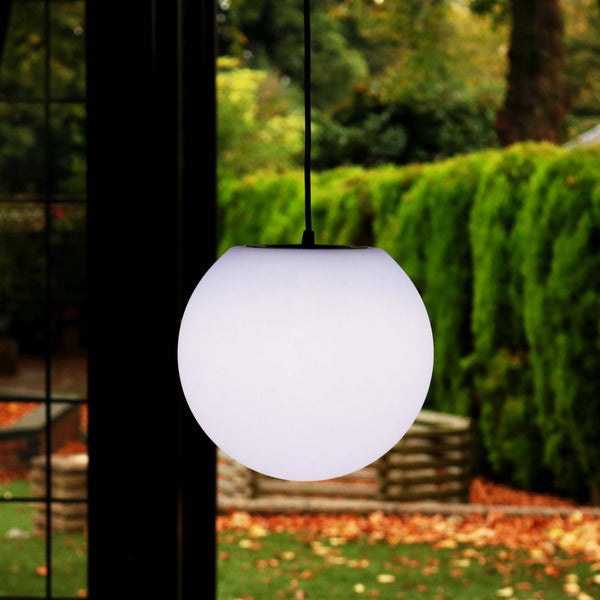 Outdoor globe clearance pendant light