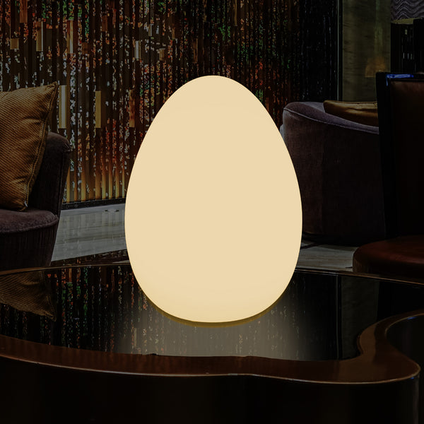 Multi-Sensory  Colour Changing Egg Light - 4 Pack