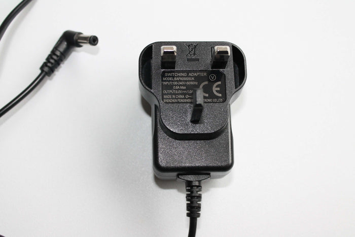 Black Mains Charging Adaptor for Mood Lights